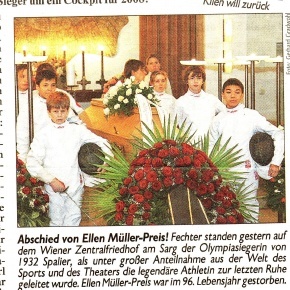 Abschied von Ellen Müller-Preis - Krone 30 11 2007