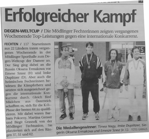 Erfolgreicher Kampf - 02 05 2004